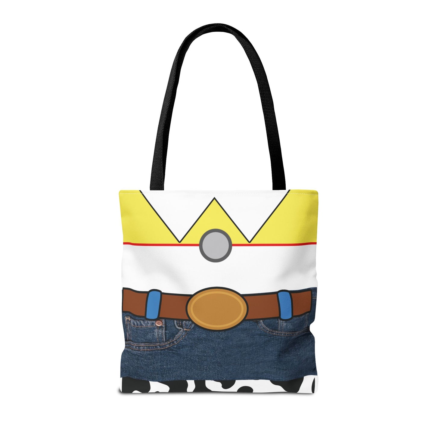 Cowgirl Personalized Halloween Trick or Treat Bags, Custom Sheriff Cow Girl Tote Bags With Name, Kids Adults Tote Bags