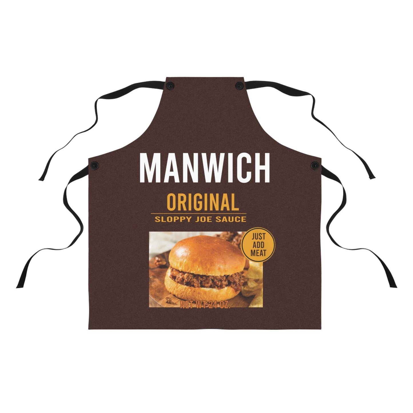 Manwich Costume For Men - Apron