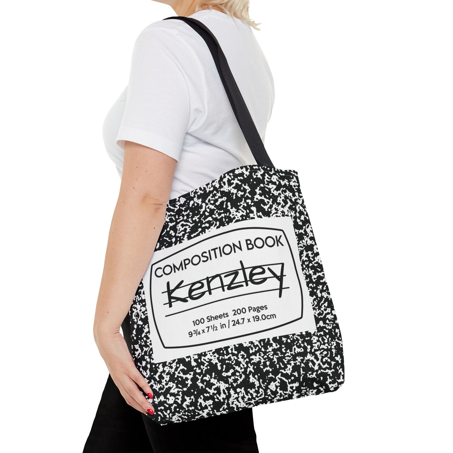 Notebook Kids Personalized Halloween Trick or Treat Bags, Custom notebook bags, Kids Adults Tote Bags