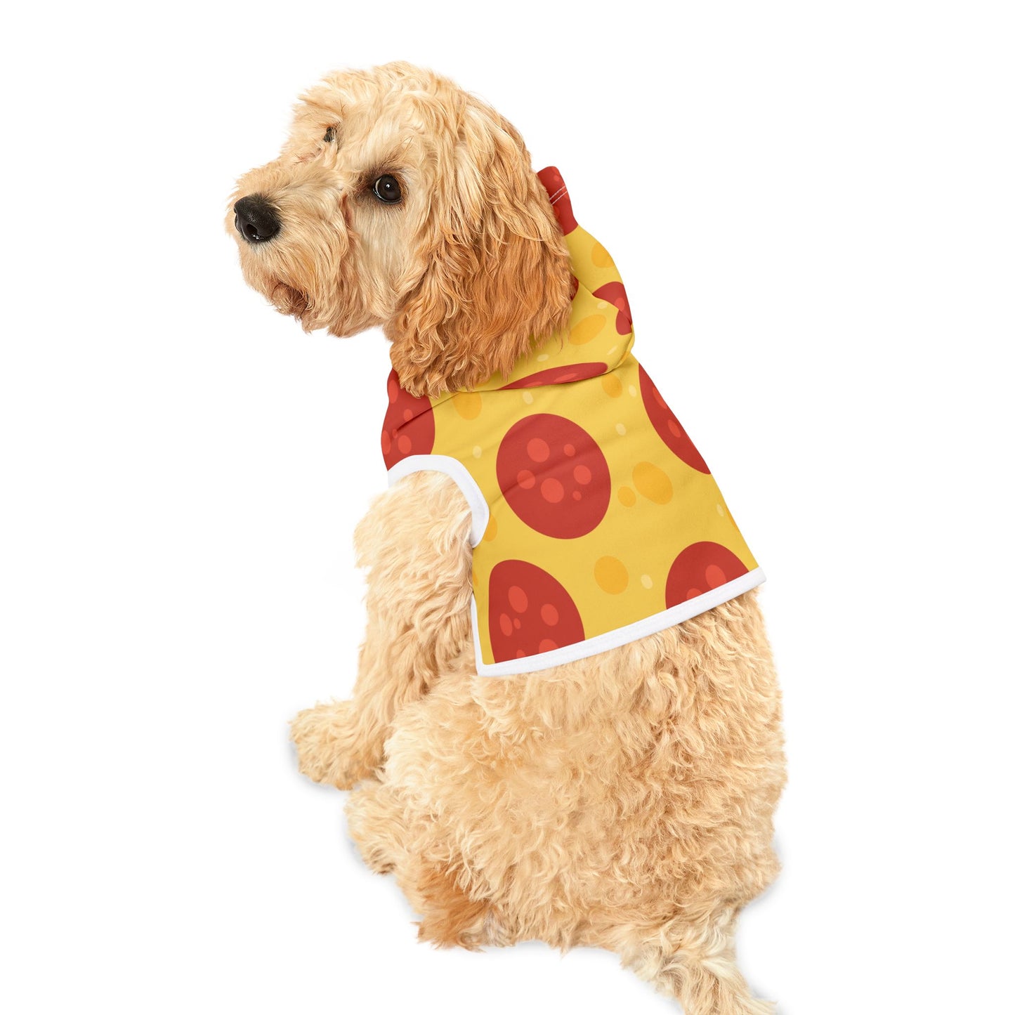 Dog Hoodie Pepperoni Halloween Costume