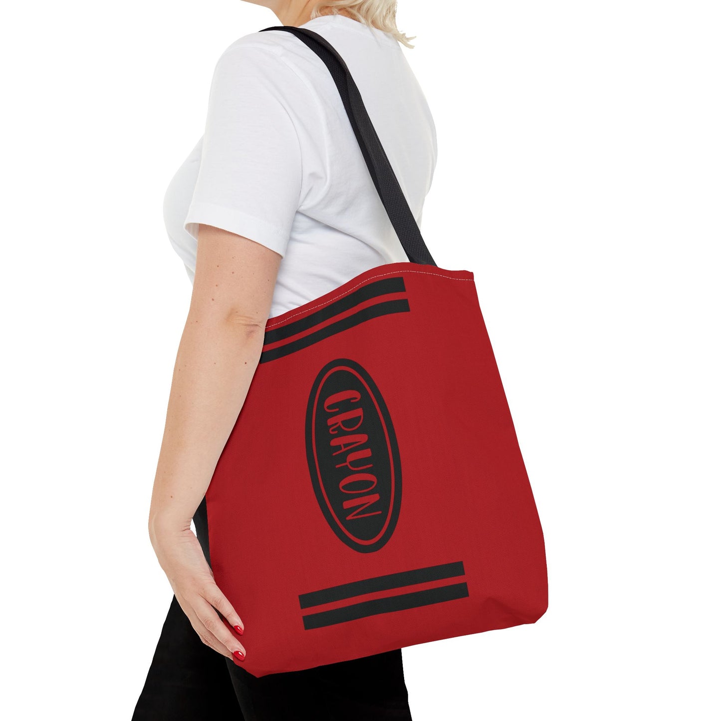 Crayon Teacher Tote Bags, Crayon Halloween Trick or Treat Bags, Back To School Tote Bag, Kids Adults Tote Bags