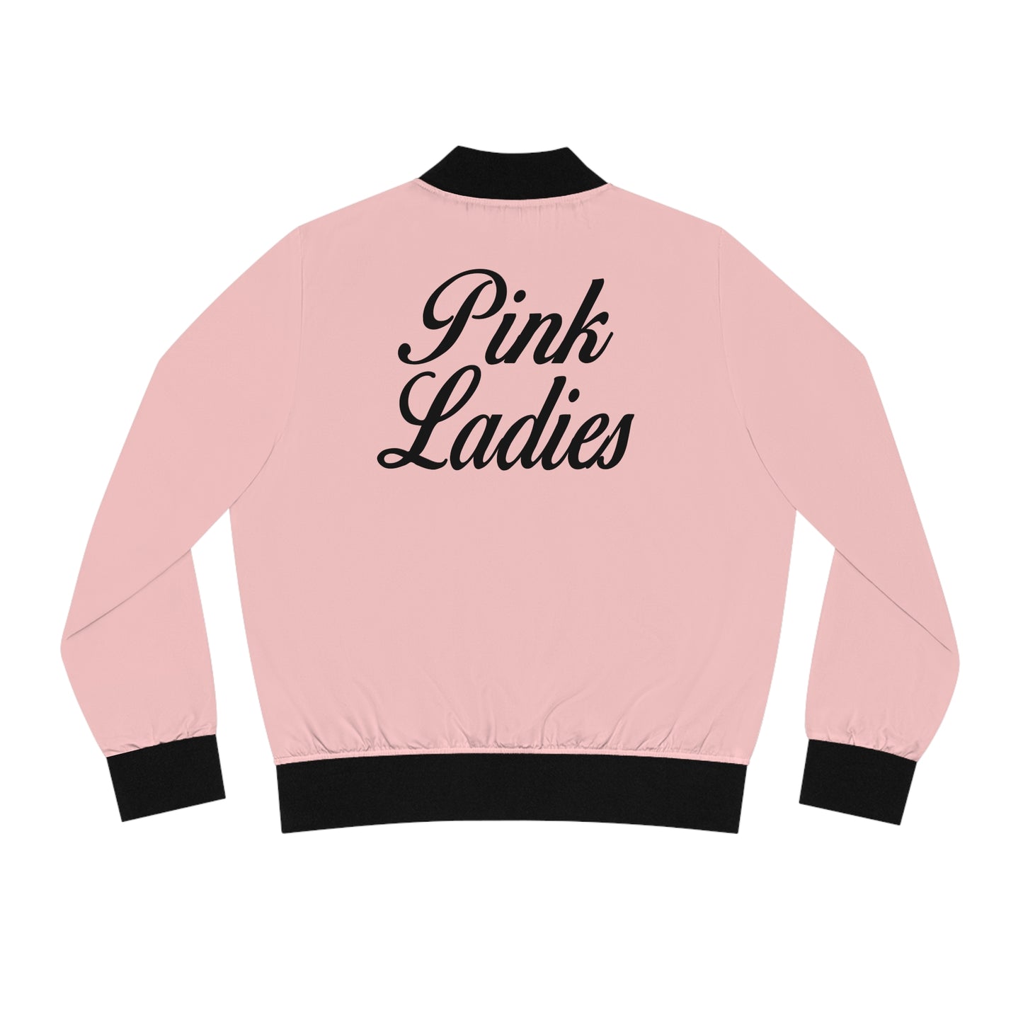 Personalized Pink Ladies Bomber Jacket - With Name Halloween Group Costumes