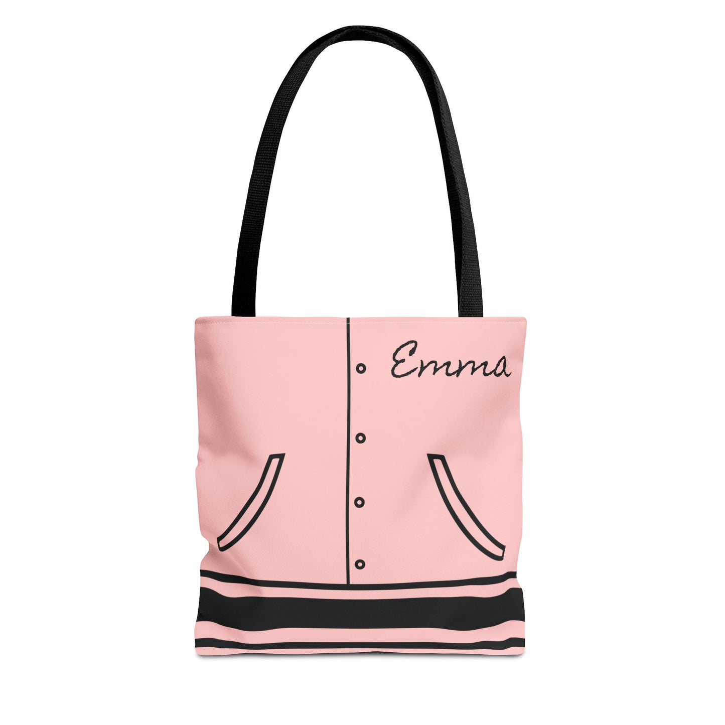 Personalized Pink Babies Halloween Trick or Treat Bags For Girls, Greaser Candy Bags, Kids Adults Tote Bags, Halloween Accessory