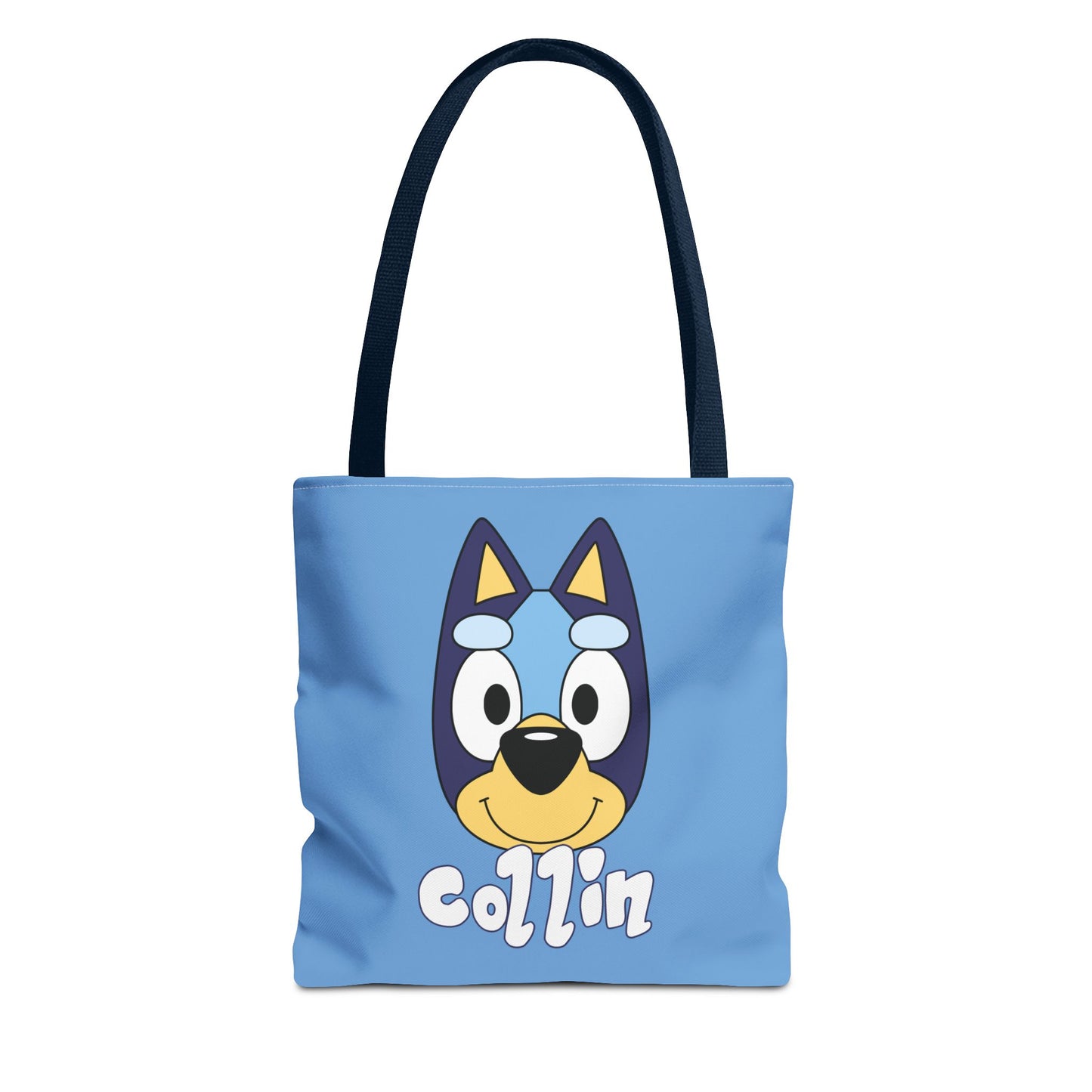 Bluey Dog Personalized Trick or Treat Tote Bag