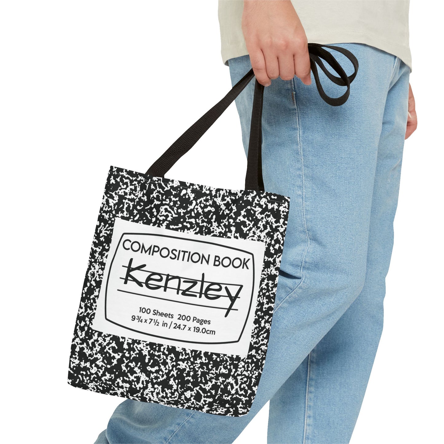 Notebook Kids Personalized Halloween Trick or Treat Bags, Custom notebook bags, Kids Adults Tote Bags