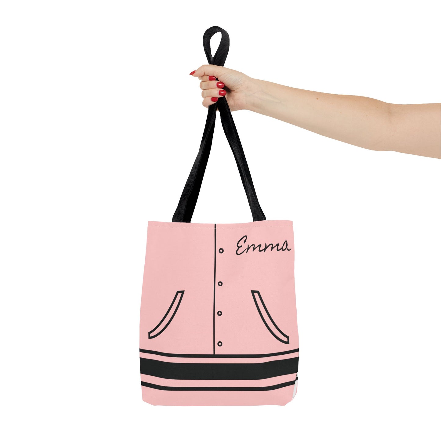 Personalized Pink Babies Halloween Trick or Treat Bags For Girls, Greaser Candy Bags, Kids Adults Tote Bags, Halloween Accessory