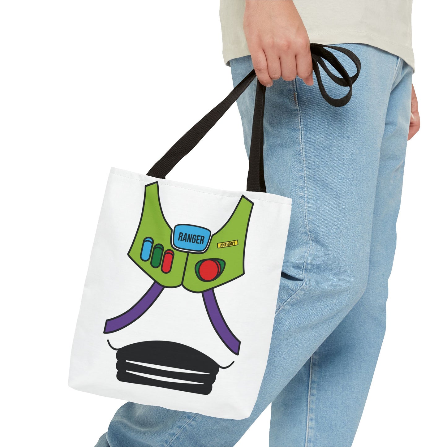 Ranger Personalized Halloween Trick or Treat Bags, Custom Tote bags, Kids Adults Tote Bags