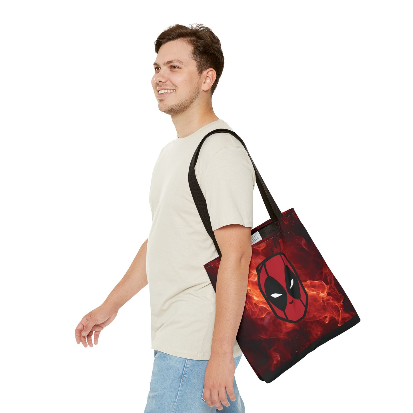 Dead Personalized Halloween Trick or Treat Bags, Customized Police Candy Bags, Kids Adults Tote Bags, Halloween Accessory