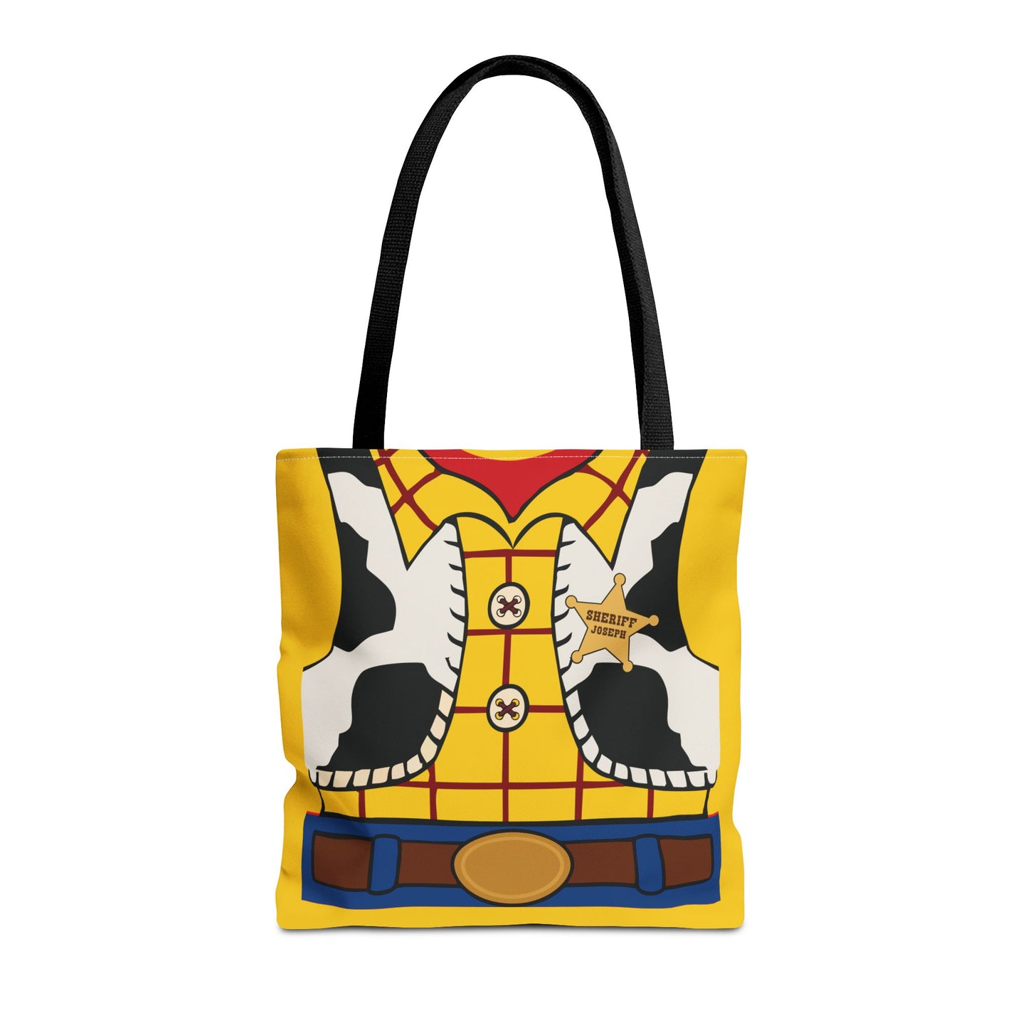 Woody Sherrif Cowboy Personalized Halloween Trick or Treat Bags For Kids