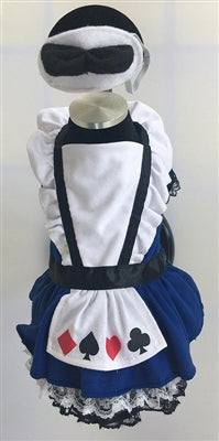 Alice In Wonderland Halloween Costumes For Dogs - For Small To Medium Dogs