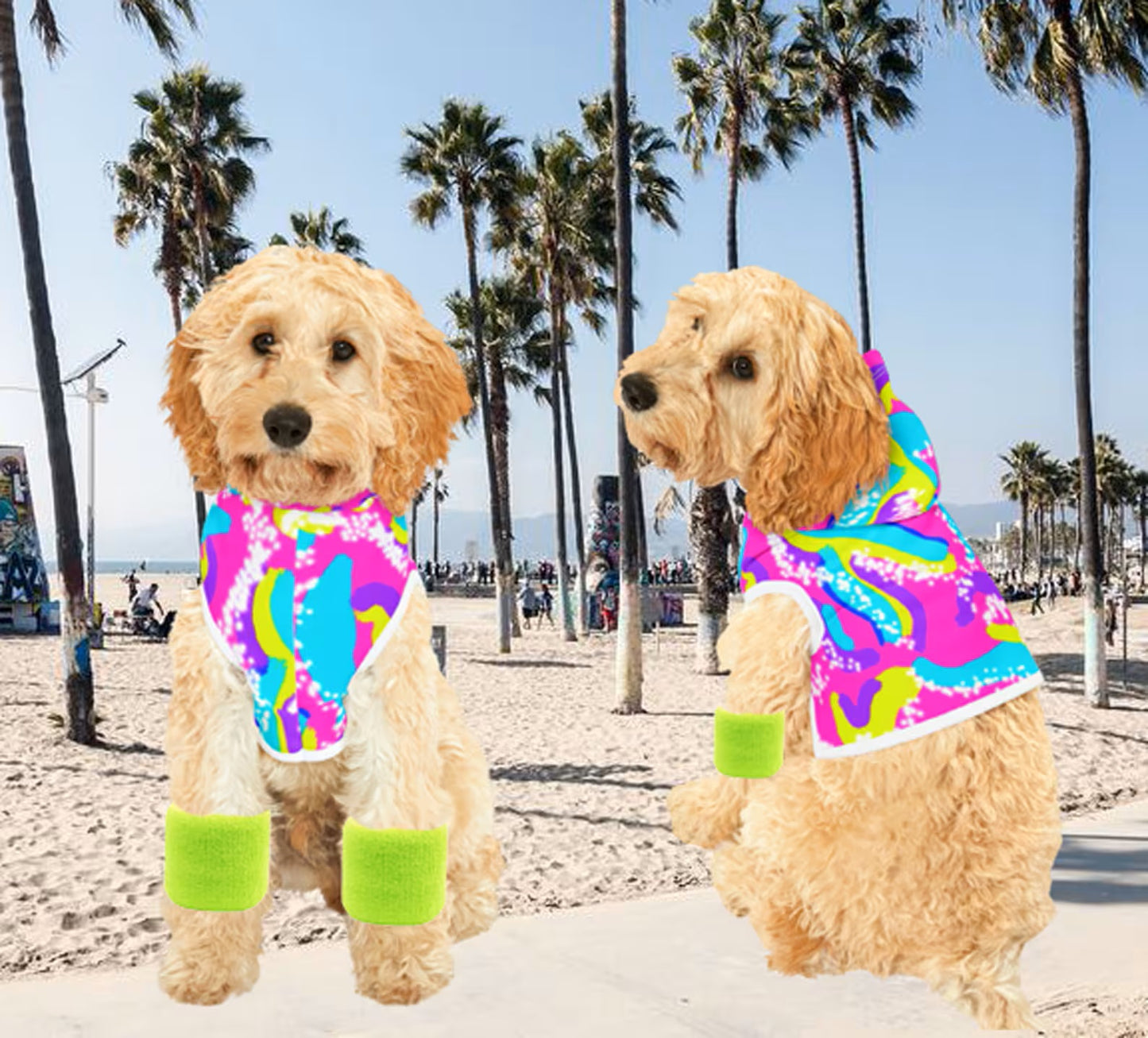 Malibu Barbie and Ken Inspired Halloween Costumes For Dogs - For Small To Medium Dogs