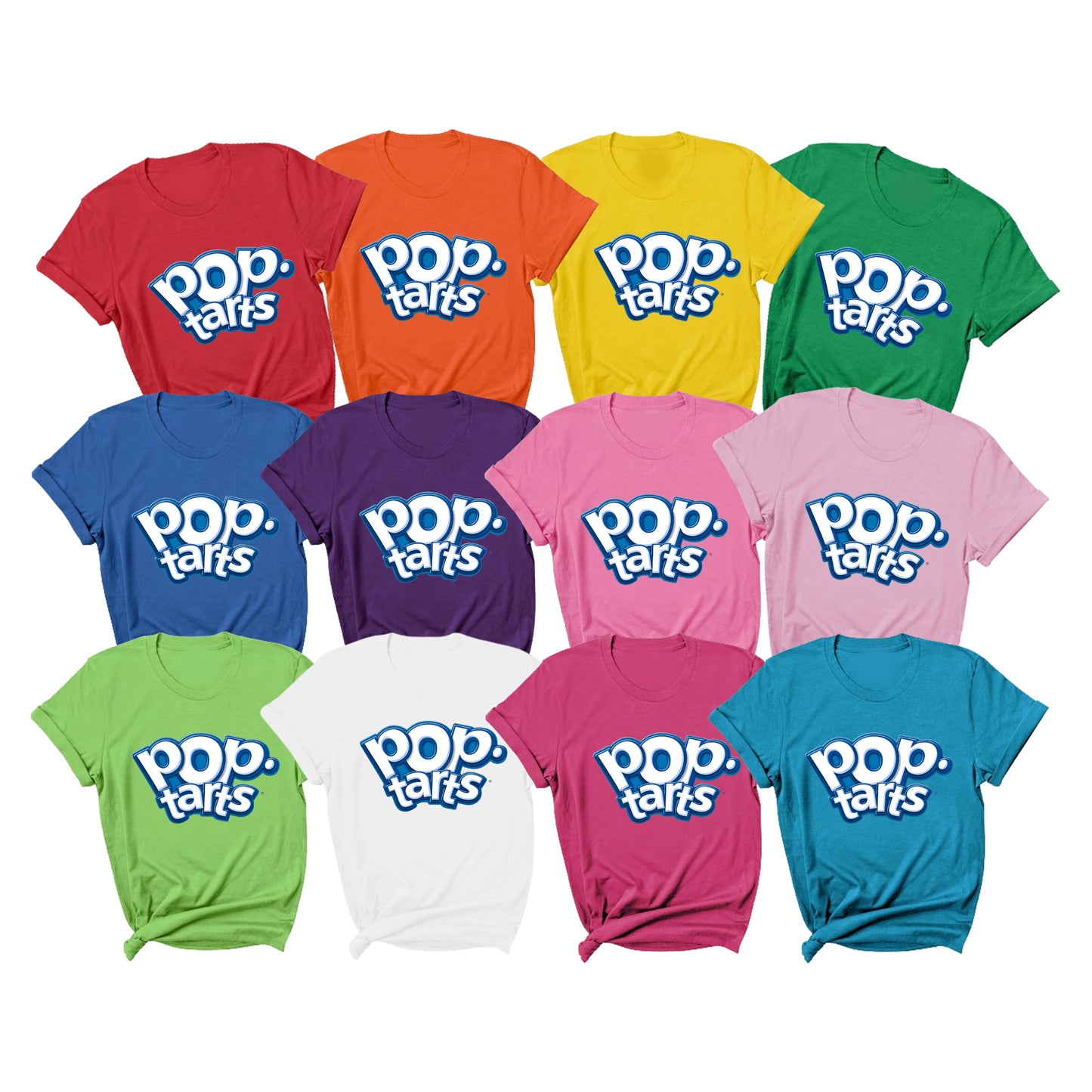 Pop Tarts Inspired Tshirts - Cosplay Birthday Parites, Group Halloween Costumes