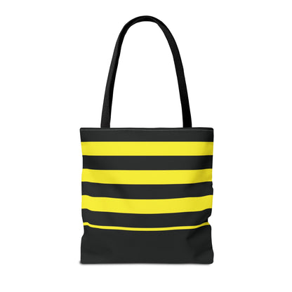 Bumble Bee with name Personalized Halloween Trick or Treat Bags,  Custom Pencil bags, Kids Adults Tote Bags