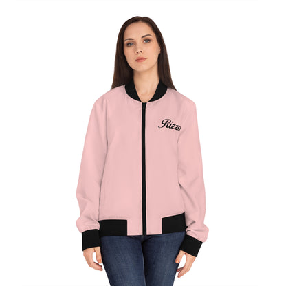 Personalized Pink Ladies Bomber Jacket - With Name Halloween Group Costumes