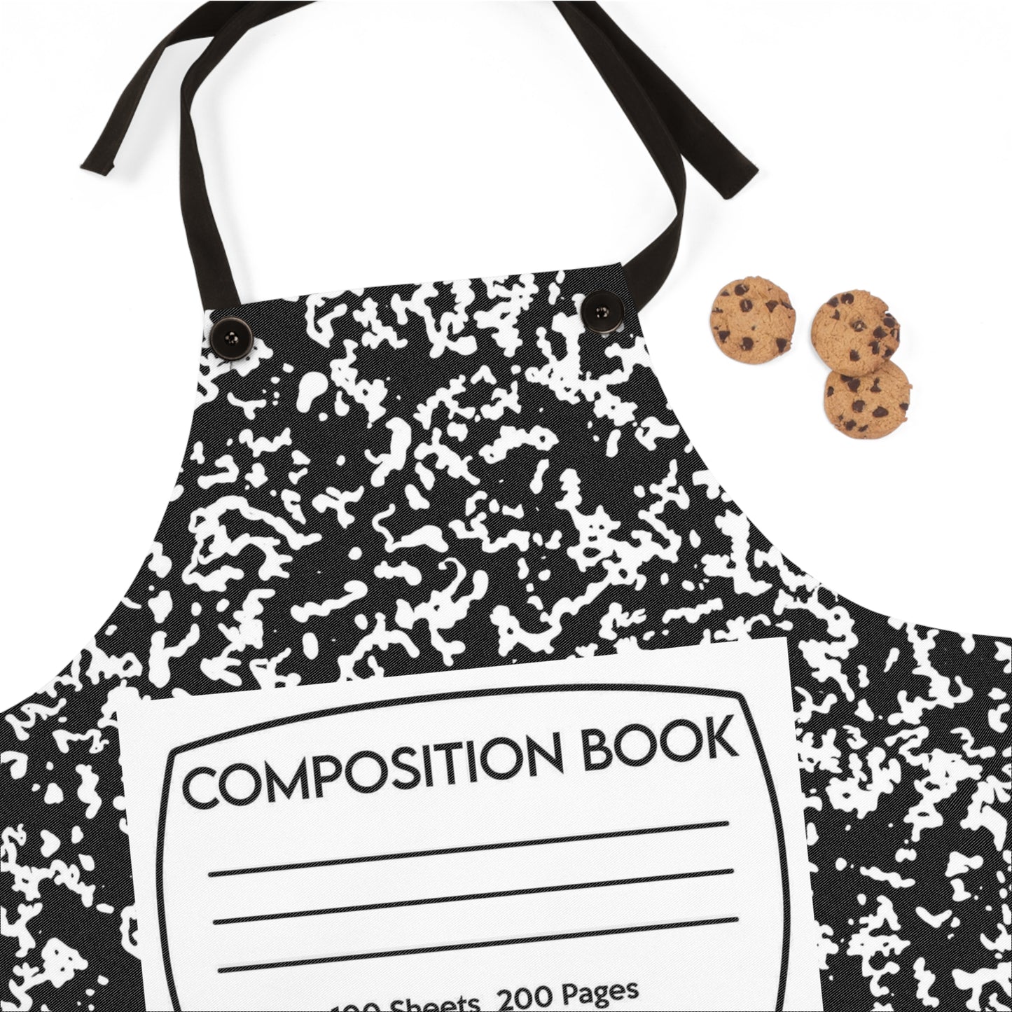 Composition Notebook Teacher Halloween Costume Apron