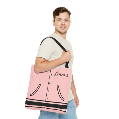 Personalized Pink Babies Halloween Trick or Treat Bags For Girls,  Greaser Candy Bags, Kids Adults Tote Bags, Halloween Accessory