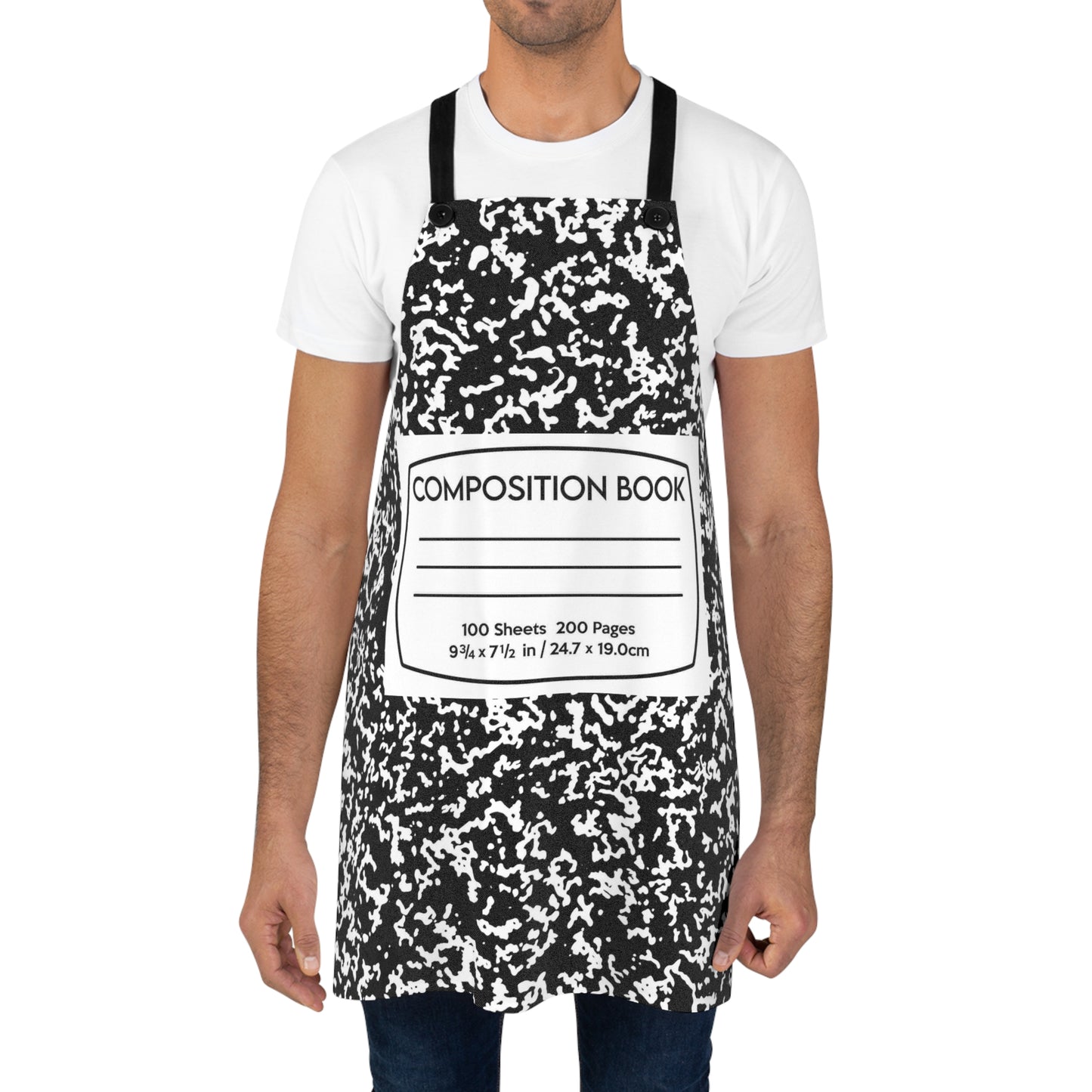 Composition Notebook Teacher Halloween Costume Apron