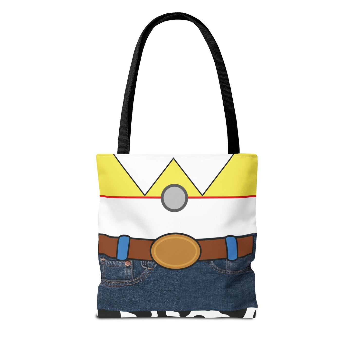 Cowgirl Personalized Halloween Trick or Treat Bags,  Custom Sheriff Cow Girl Tote Bags With Name, Kids Adults Tote Bags