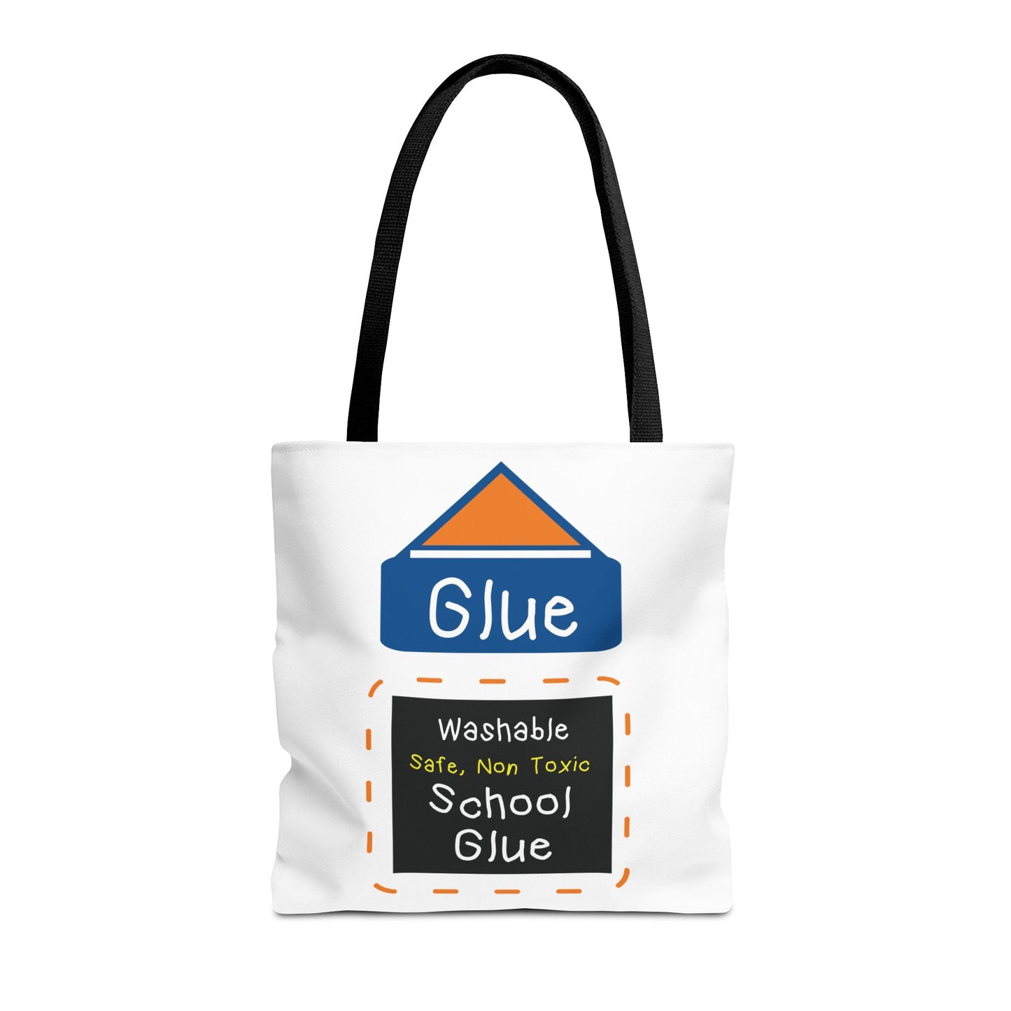 Glue Personalized Halloween Trick or Treat Bags,  Custom Glue bags, Kids Adults Tote Bags