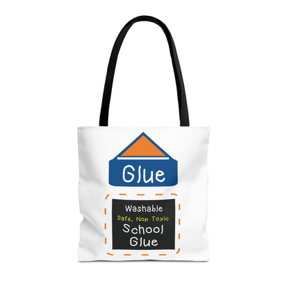 Glue Personalized Halloween Trick or Treat Bags,  Custom Glue bags, Kids Adults Tote Bags