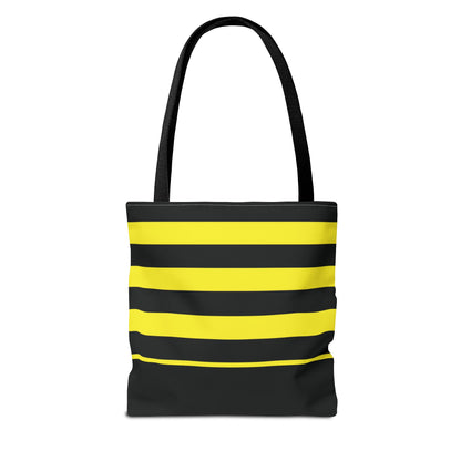 Bumble Bee with name Personalized Halloween Trick or Treat Bags,  Custom Pencil bags, Kids Adults Tote Bags