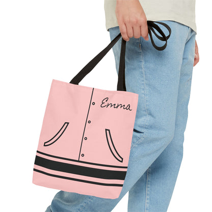 Personalized Pink Babies Halloween Trick or Treat Bags For Girls,  Greaser Candy Bags, Kids Adults Tote Bags, Halloween Accessory