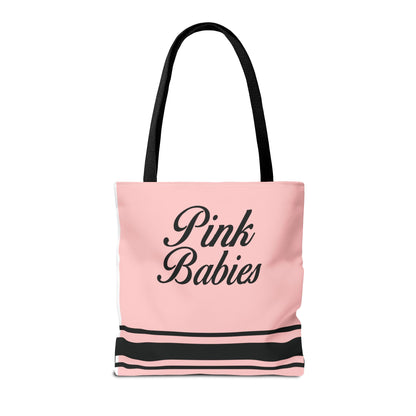 Personalized Pink Babies Halloween Trick or Treat Bags For Girls,  Greaser Candy Bags, Kids Adults Tote Bags, Halloween Accessory