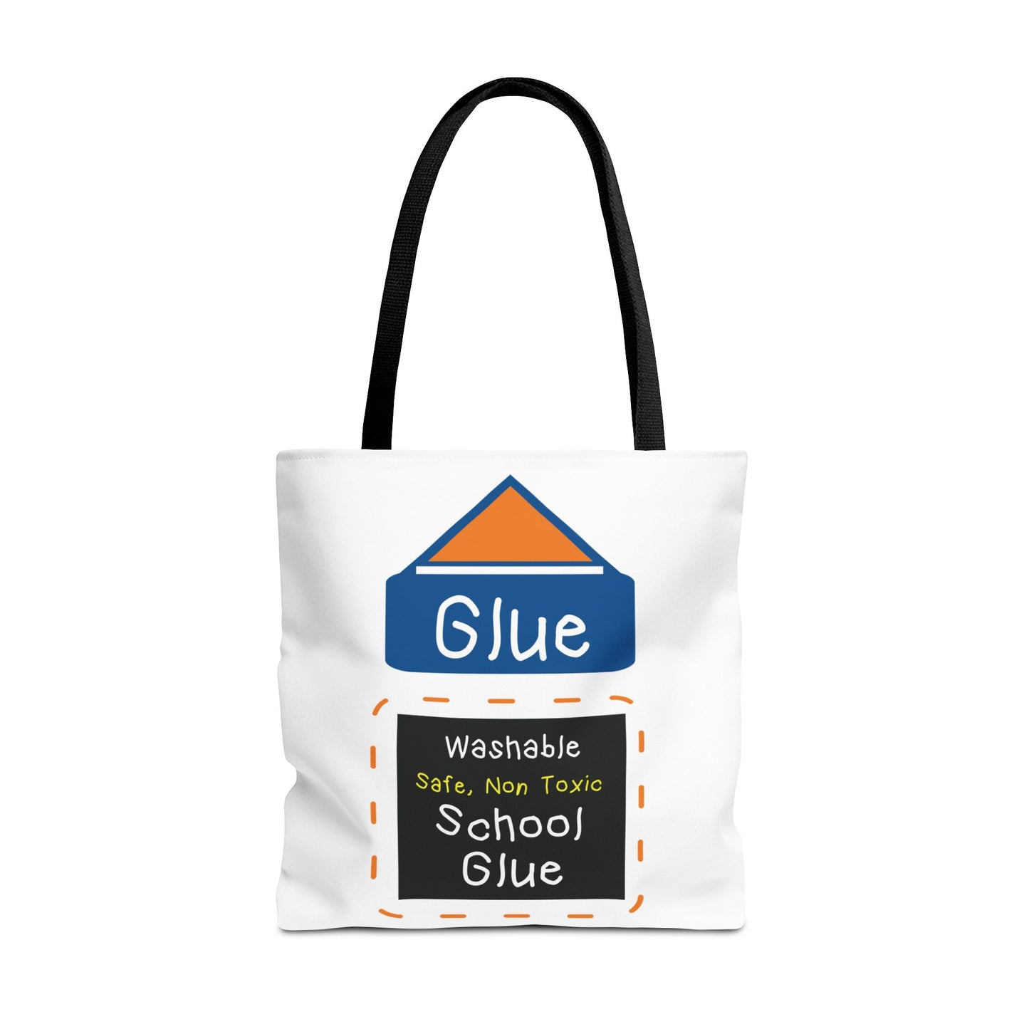 Glue Personalized Halloween Trick or Treat Bags,  Custom Glue bags, Kids Adults Tote Bags