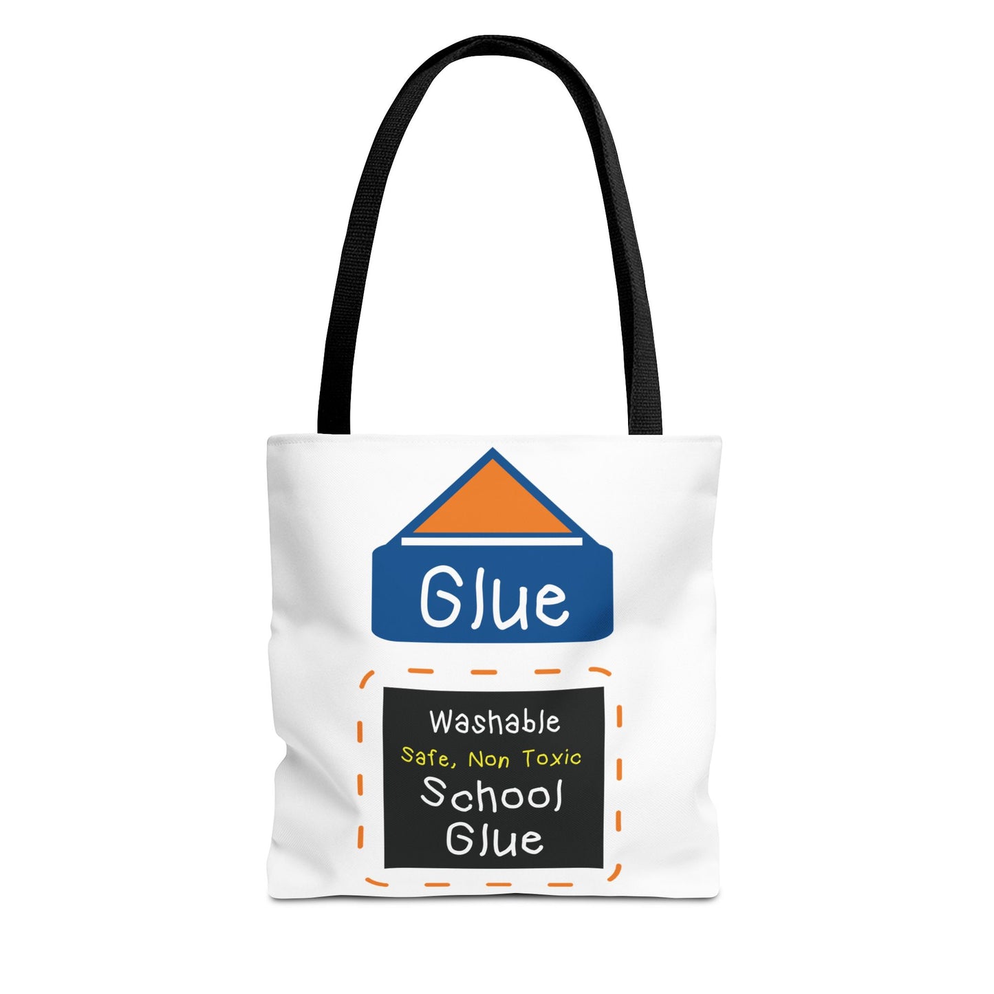 Glue Personalized Halloween Trick or Treat Bags,  Custom Glue bags, Kids Adults Tote Bags