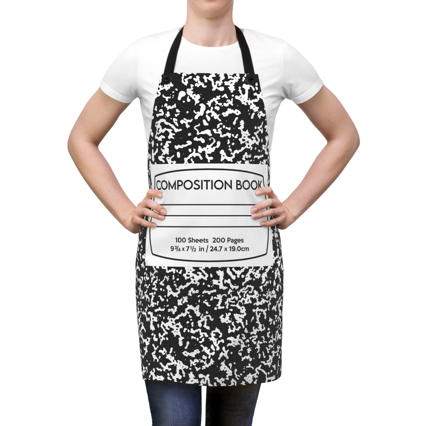 Composition Notebook Teacher Halloween Costume Apron