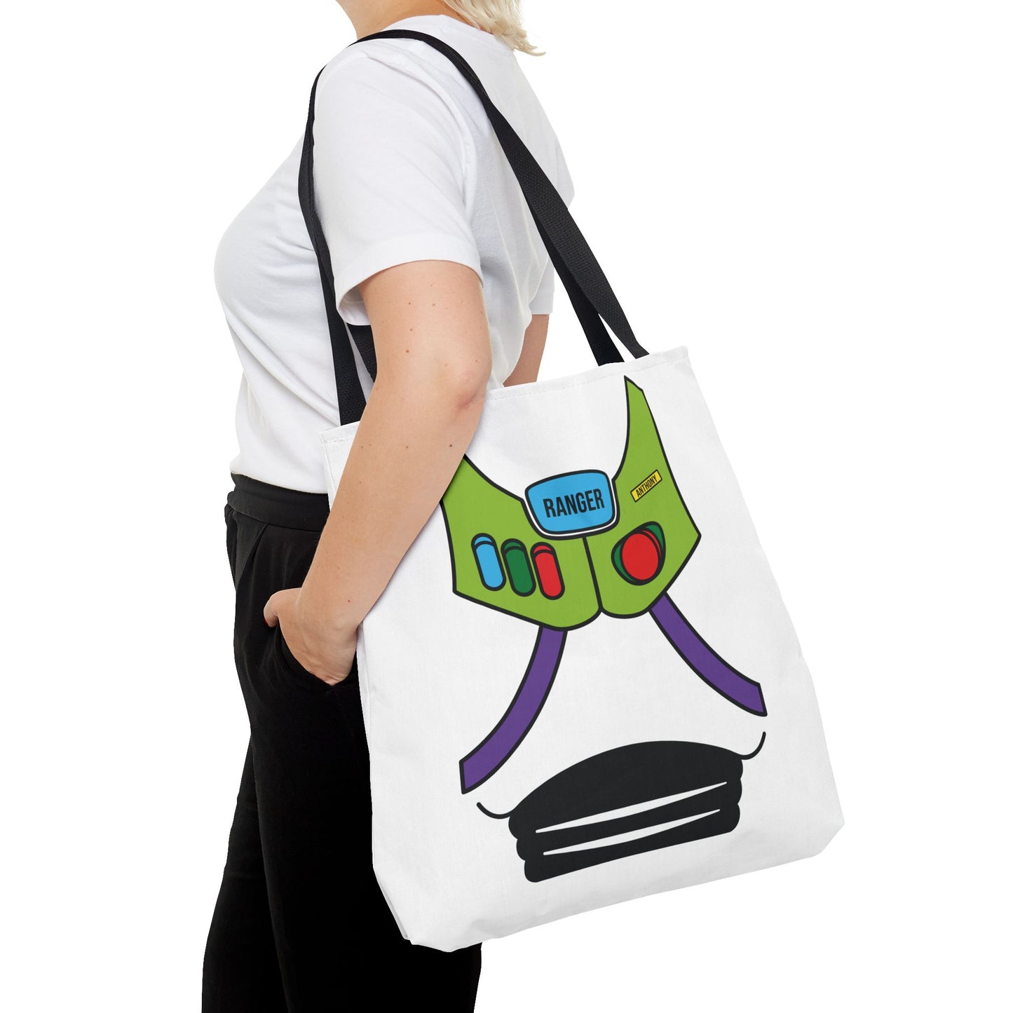 Ranger Personalized Halloween Trick or Treat Bags,  Custom Tote bags, Kids Adults Tote Bags