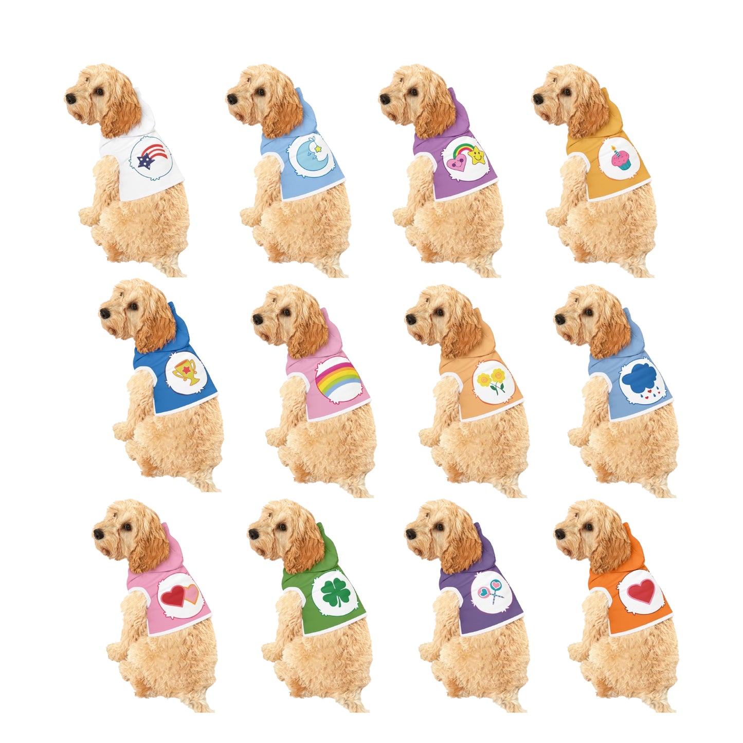 Care Bears Inspired Halloween Costumes For Dogs  - For Small To Medium Dogs