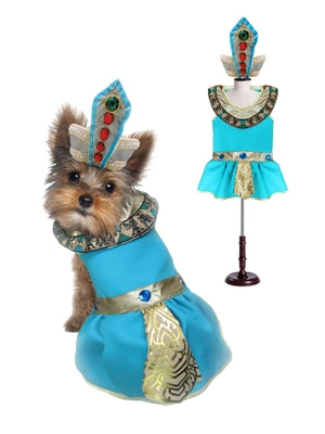 Cleopatra Halloween Costumes For Dogs  - For Small To Medium Dogs
