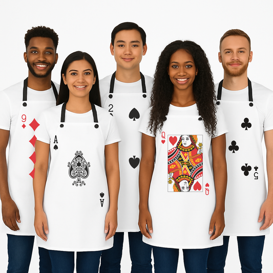 Apron - Deck of Cards Halloween Group Costumes Adult Apron