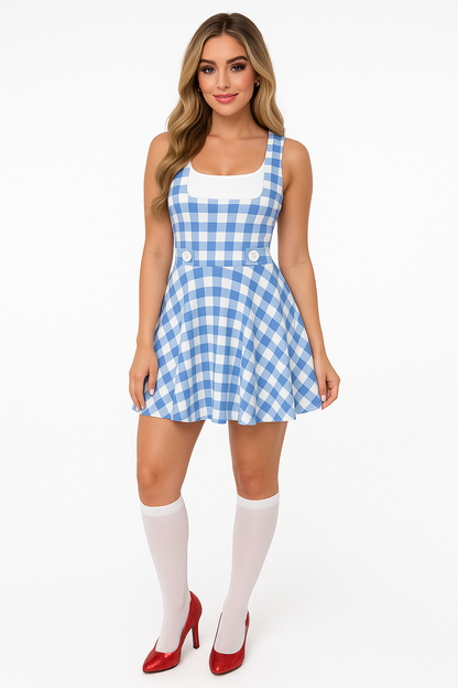 Dorothy Wizard of Oz Inspired Halloween Costume Dress