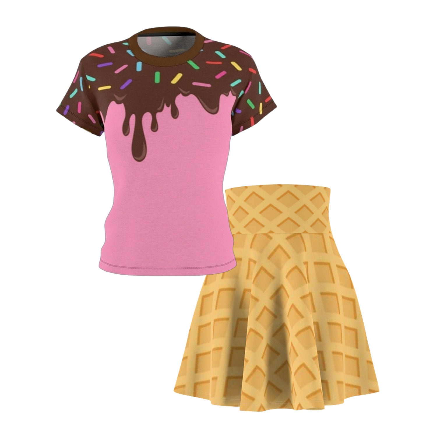 Ice Cream Cone Halloween Costume For Women