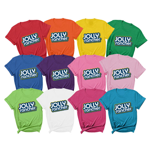Jolly Ranchers  Inspired Tshirts - Cosplay Birthday Parites, Group Halloween Costumes
