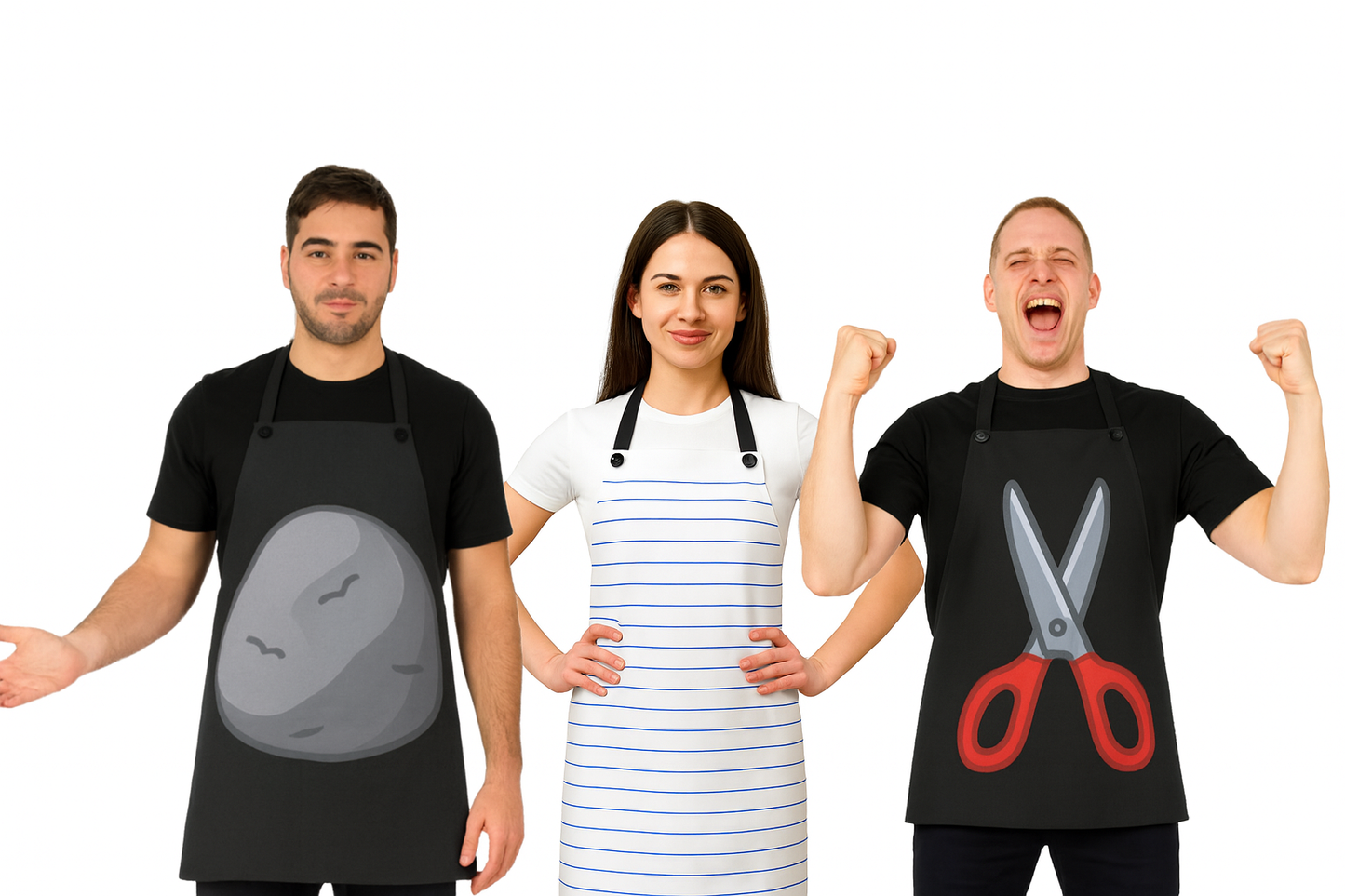 Rock, Papper, Scissors  Group Halloween Costumes