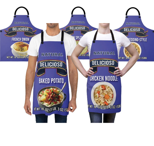 Custom Soup Apron for Halloween Costumes